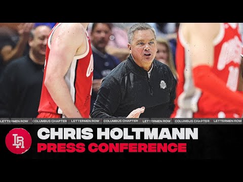 Ohio State: Chris Holtmann, Buckeyes press conference before heading to NCAA Tournament
