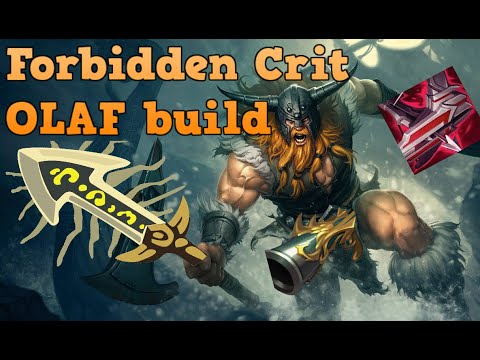 The build that LITERALLY GOT ME BANNED trying - Crit Olaf. Guide + full game!