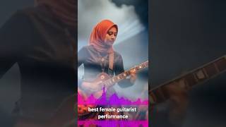 Download lagu Viral 🥰 Rock Female Guitarist 🎸 Playing Fake ✅ Kurt 🎶 Cheel #music #leadguitar #guitar #short mp3