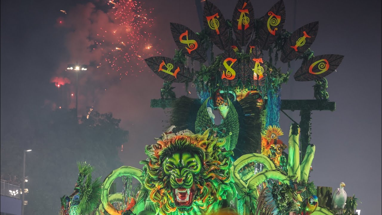 Estácio de Sá 2025 Ao Vivo | Início de Desfile (4K)