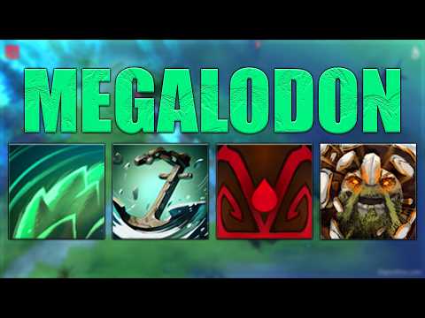 Megalodon KRILL EATER + GROW + THIRST | Ability Draft