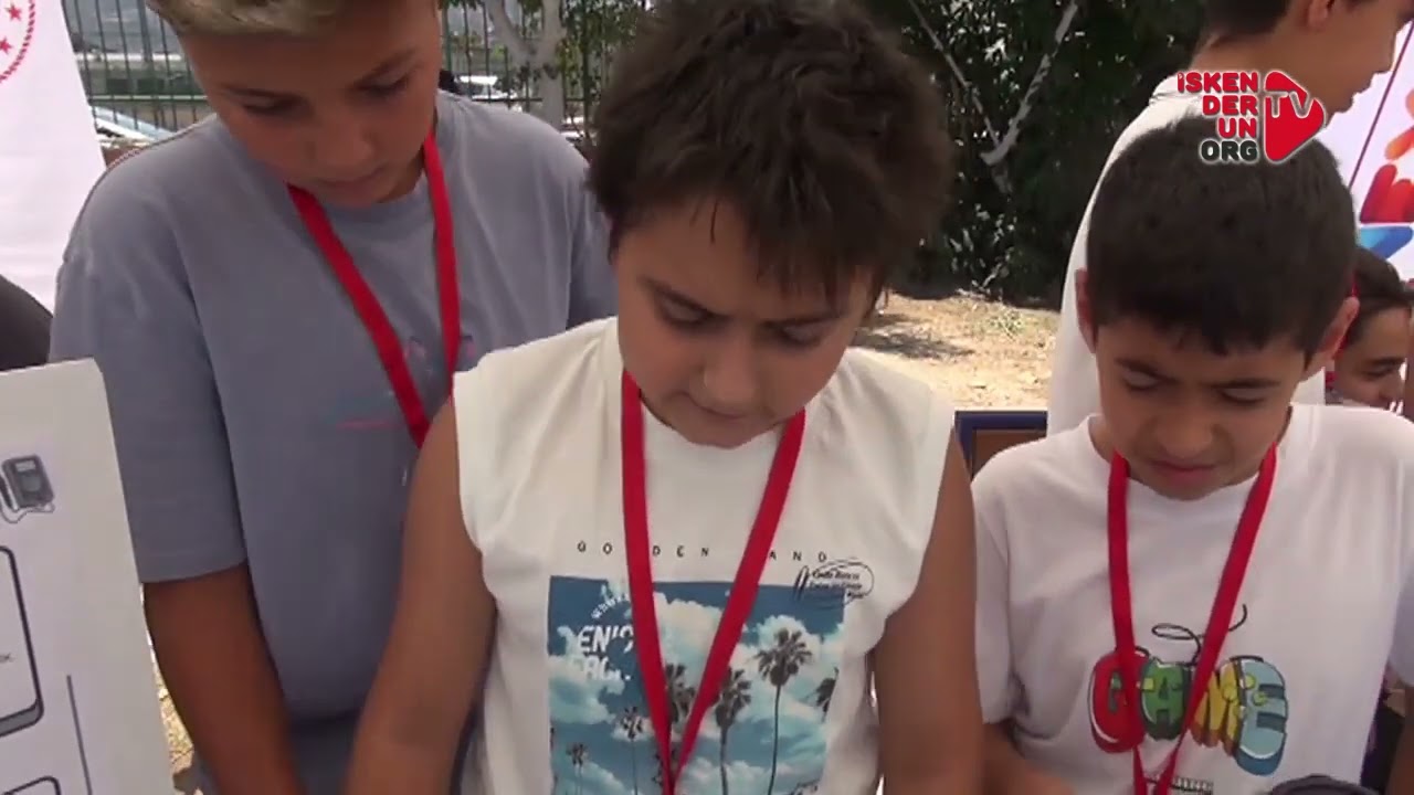 İskenderun Gençlik Merkezi'nde Proje şenliği