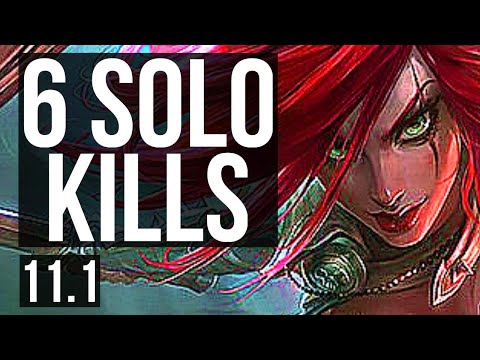 KATARINA vs DIANA (MID) | 3.0M mastery, Quadra, 6 solo kills, 1000+ games | BR Diamond | v11.1
