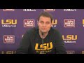 LSU Will Wade press conference, March 8, 2022