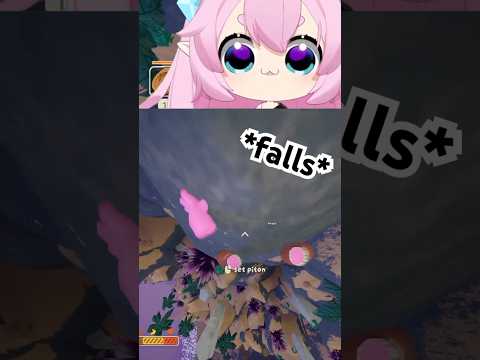 Chibi falling in PEAK is so FUNNY!! #shorts #chibidoki #vtuber