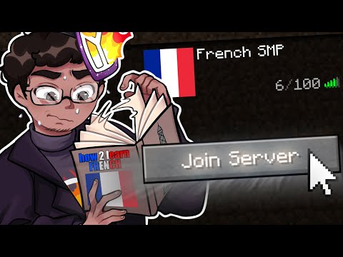I joined a French Minecraft SMP... But I Don't Speak French