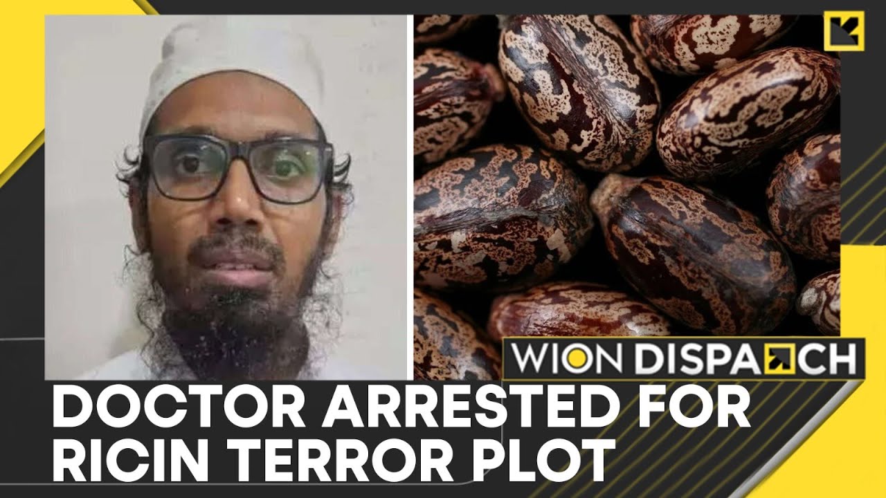 Ricin Terror Plot Case: Terrorist Arrested in ISIS-Linked Terror Module Case | WION Dispatch