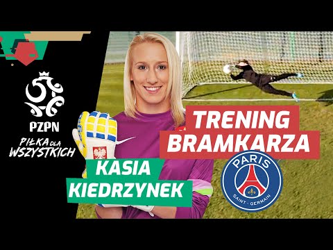 Trening bramkarski z KATARZYNĄ KIEDRZYNEK (PSG)