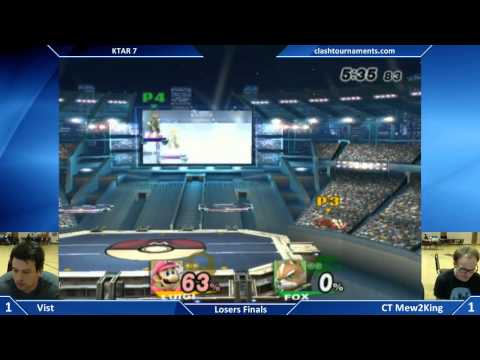 KTAR 7 - CT Mew2King vs Vist - Losers Finals - Project M