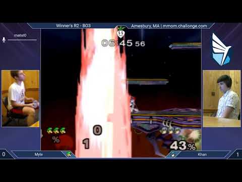 MMOM173 SSBM - Myle (Yoshi, Luigi) vs. Khan (Marth) - Melee WR2
