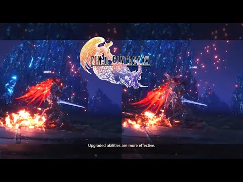 Amazing Clive's Phoenix Abilities FINAL FANTASY 16 Clive's Upgraded Abilities Gameplay PS5 4K