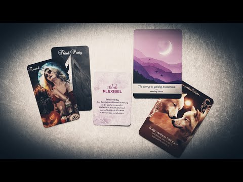 🌕 Auswahlorakel Mondbotschaft - Dreieckskonstellation 🌕