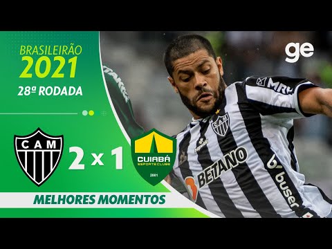 ATLÉTICO-MG 2 X 1 CUIABÁ | MELHORES MOMENTOS | 28ª RODADA BRASILEIRÃO 2021 | ge.globo