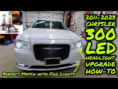 2011-2023 Chrysler 300 LED Headlight Upgrade How-To