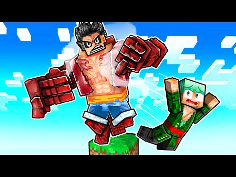 Minecraft One Piece But You Only Get ONE BLOCK!