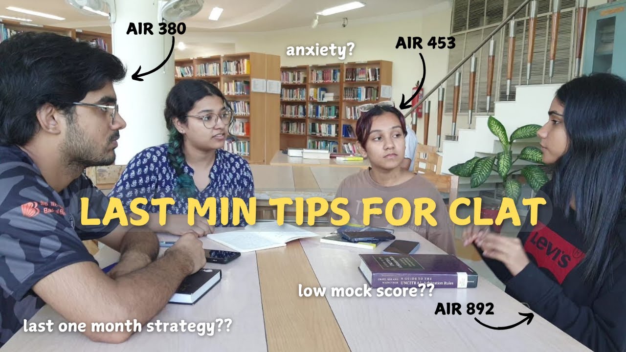 watch this before giving CLAT 2025 | Last one-month strategy |