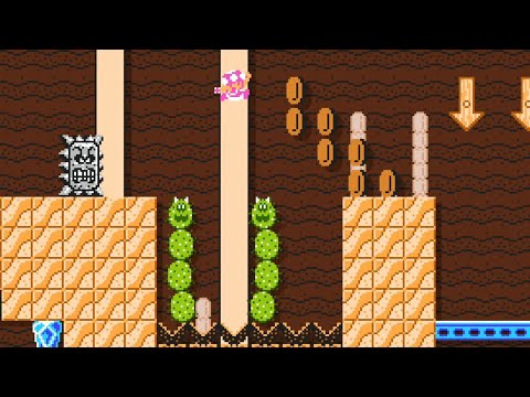 Nes Of Thwomps by RipToYou 🍄 Super Mario Maker 2 #alh