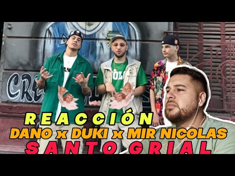 REACCIÓN A DANO X DUKI X MIR NICOLÁS - SANTO GRIAL (Videoclip Oficial)