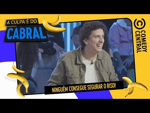 Ninguém consegue SEGURAR o RISO! | Comedy Central A Culpa é do Cabral