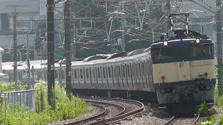横須賀線E217系Y-6編成 廃車回送 東戸塚通過
