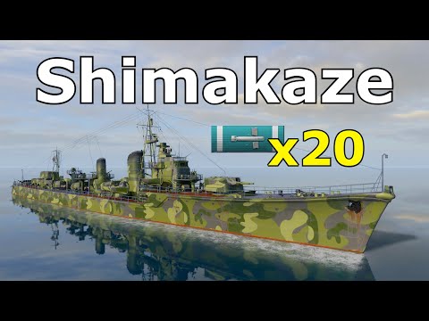 World of WarShips Shimakaze - 5 Kills 304K Damage