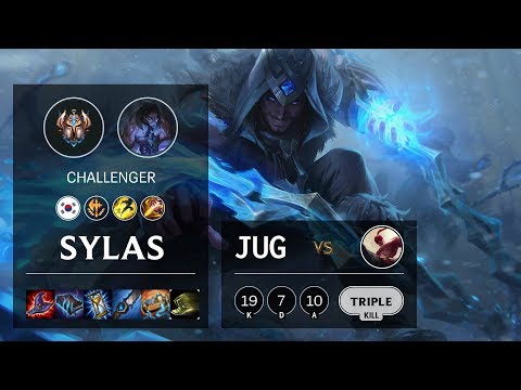 Sylas Jungle vs Lee Sin - KR Challenger Patch 10.6
