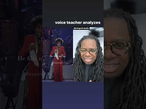 Voice Teacher Analyzes WHITNEY HOUSTON x ALL THE MAN THAT I NEED (A Cappella)
