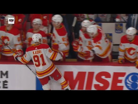 Nazem Kadri 1-0 Goal @ Montreal Canadiens | November 14th 2023 | Calgary Flames