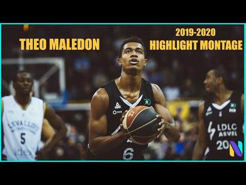 Theo Maledon ASVEL Lyon Villeurbanne 2019 - 2020 Highlight Montage | LNB Pro A | 2020 NBA Draft