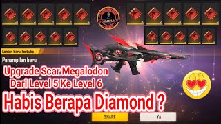 Upgrade Scar Megalodon Level 5 ke Level 6