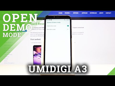 How to Enter Demo Mode on UMIDIGI A3 – Demo Mode Settings