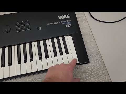 Korg Wavestation EX WS1 Synthesizer 61 Key Keyboard