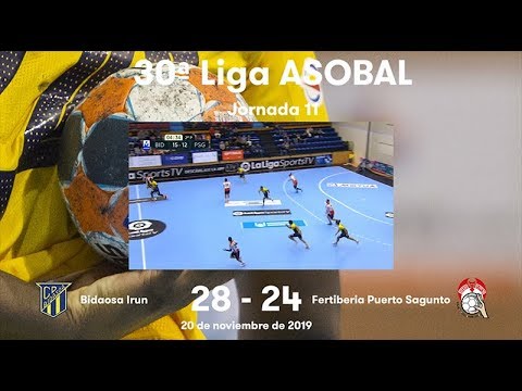 LIGA ASOBAL J11: Bidasoa Irun - Fertiberia Puerto Sagunto 28-24