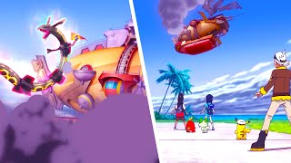 Shiny Rayquaza vs Rising Volt Tacklers vs The Explorers Part 1 | Pokemon AMV