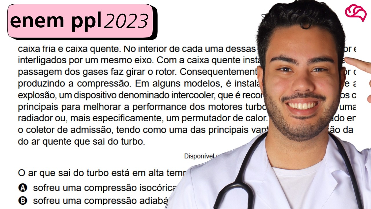Resolução em Vídeo — Questão 104 ENEM 2023 PPL