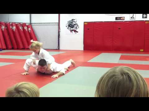 Princess ninja in training