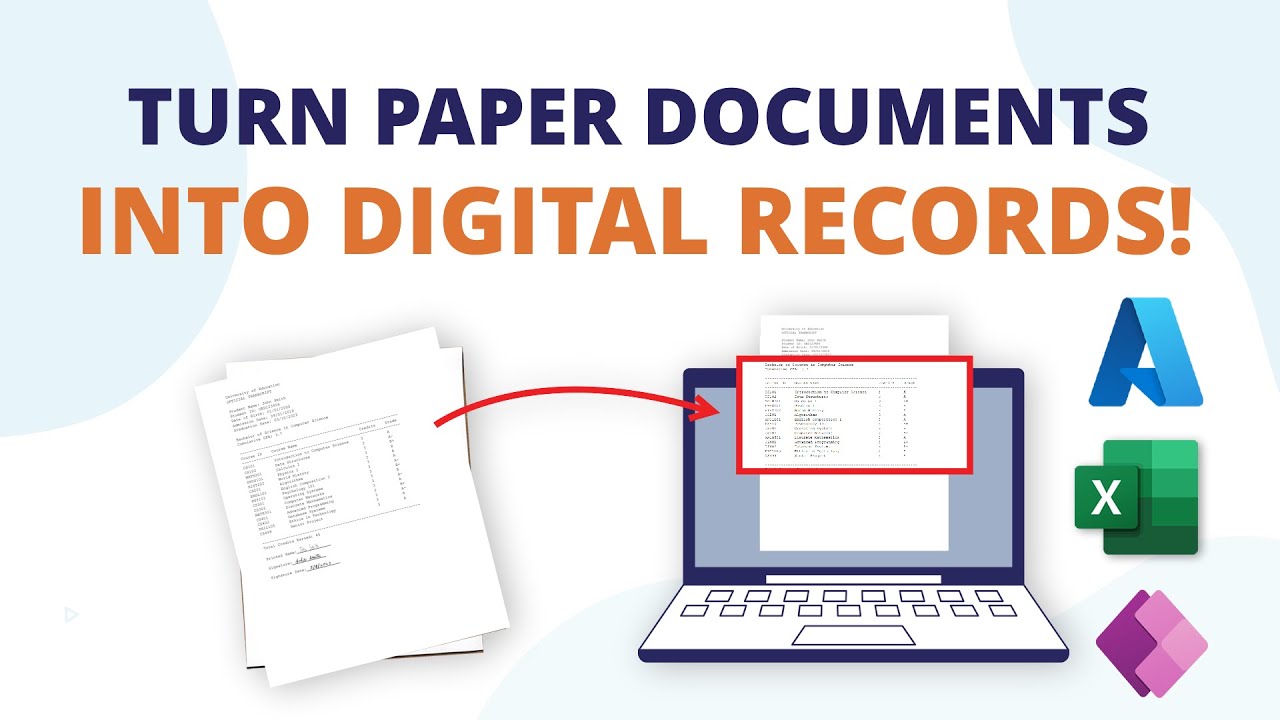 Effortlessly Transform Educational Records from Paper to Digital Data