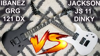 Video thumbnail for Jackson JS11 VS  Ibanez GRG121  - GuitarBattle #27 by Artyom Reborn