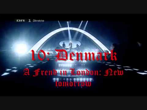 Eurovision 2011 semi final 2 my top 19