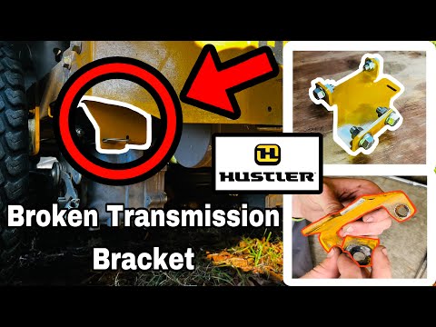 Hustler Raptor SD Transmission Bracket Replacement
