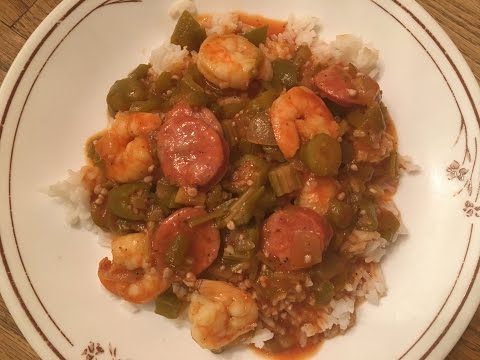 Episode 17: Shrimp and Okra with Sausage (Shrimp Creole) | Simple And Easy Recipe Video