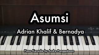 Download lagu Asumsi - Adrian Khalif & Bernadya | Piano Karaoke by Andre Panggabean mp3