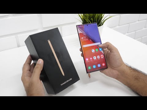 Samsung Galaxy Note 20 Ultra Unboxing & Overview (Indian Unit) Mystic Bronze