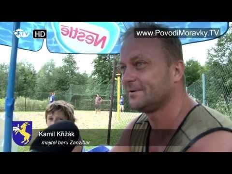 Plážový fotbal obec Dobrá www.BeskydskaTelevize.cz