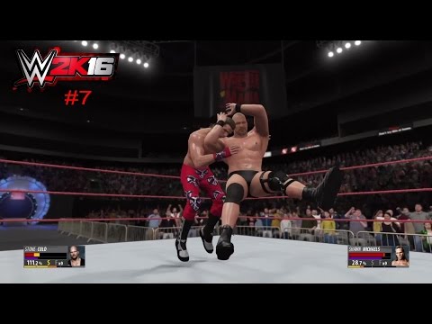 WWE 2K16:  Shawn Mickaels  Vs Steve Austin - Wrestlemania 14 - Showcase 7