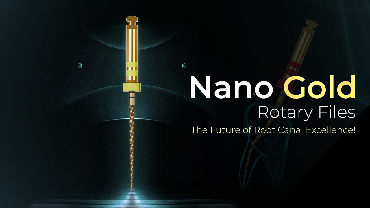 Root Canal Preparation with Rotary Files | ROTARY ENDODONTICS | Nano Gold Rotary Files | Dentalkart