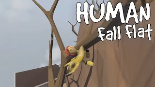 【マルチプレイ】苦労の末に飛び込んだはずが…Human:fall flat #4【実況】