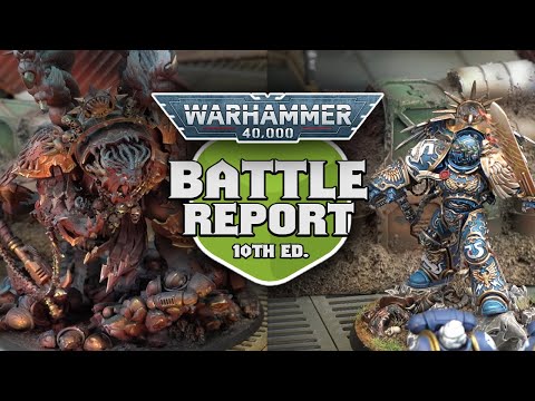 BANTER BATREP - Ultramarines vs World Eaters - Warhammer 40k Battle Report Ep 3