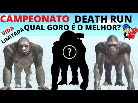 Campeonato Death Run - Qual Goro é o Melhor - Vida Limitada - Animal Revolt Battle Simulator