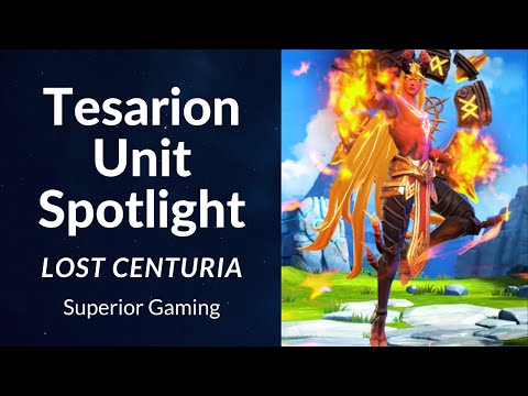 Tesarion Unit Spotlight! How to Build Tes! Summoners War Lost Centuria!